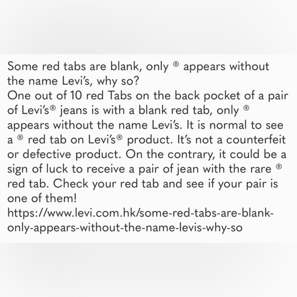 Levi’s Men’s 501 XX Blank Red Tab Button Fly Original Fit Denim Jeans - Picture 9 of 10